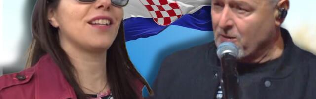 RENATA NA METI USTAŠA! Kod Rijeke na svakom koraku ZALEPLJENE poruke protiv profesorke koja je Tompsona nazvala "kukavicom" (FOTO/VIDEO)