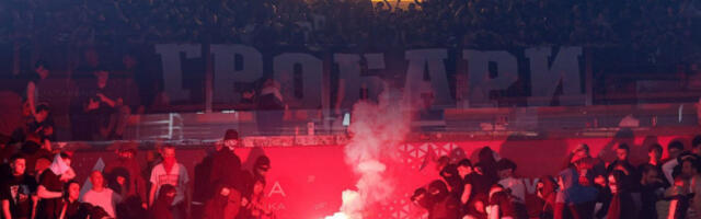 DELIJE I GROBARI, DOKLE, BRE, VIŠE: Incidenti u Areni umalo nisu upropastili derbi (VIDEO)