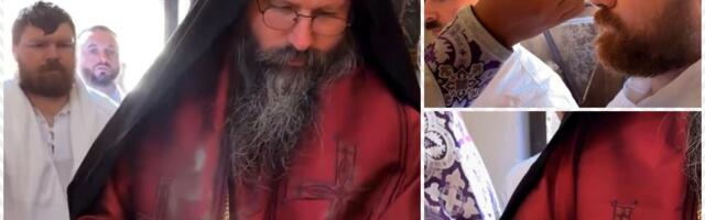 Američki pripadnici KFOR-a prešli u pravoslavlje: Na Veliku subotu u manastiru Draganac, vladika Ilarion krstio dvojicu vojnika iz baze Bondstil (VIDEO)