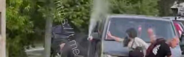 Šok snimak iz Kijeva: Pogledajte šta Ukrajinka radi policajcu, razlog je užasan! (VIDEO)