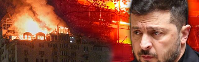 TEŠKA NOĆ: Zelenski otkrio, Rusija tokom noći lansirala dve rakete i gotovo 160 dronova na Ukrajinu!