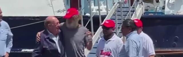 Trenutak kada su mornar i njegov pas posle dva meseca spaseni