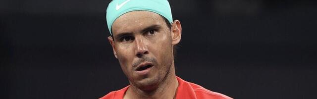 Španski teniser Rafael Nadal igra na Lejver kupu