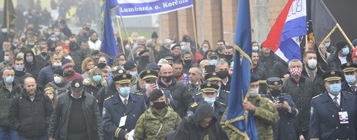 Uprkos epidemiološkim merama, hiljade građana u Koloni sećanja u Vukovaru