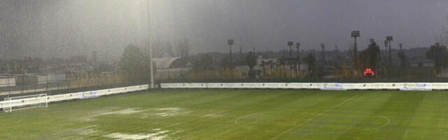 OTKAZAN PARTIZANOV MEČ U BELEKU: Užasno nevreme poremetilo planove crno-belih! (FOTO/VIDEO)