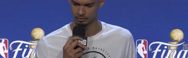 Viktor Vembanjama ljut posle presudne greške u finalu NBA lige: "Zabrljao sam... Da li ću da žalim zbog toga?"