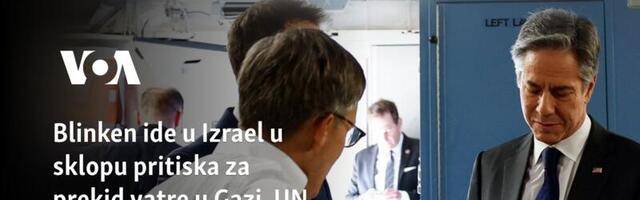Blinken se u Izraelu sastao sa Netanjahuom, UN raspravlja o rezoluciji SAD