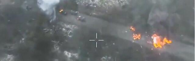 (VIDEO) Strava i užas: Cela ruska kolona zbrisana sa lica zemlje - pokušali su proboj, završio se katastrofalno