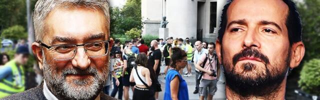 Totalni raskol: Blokaderi udarili po dojučerašnjim saborcima Petroviću i Marinkoviću (VIDEO)