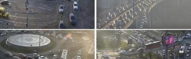 KOLAPS ŠIROM BEOGRADA - JUTARNJI ŠPIC PARALISAO PRESTONICU: Vozila stoje u mestu, nema ni napred ni nazad (FOTO)