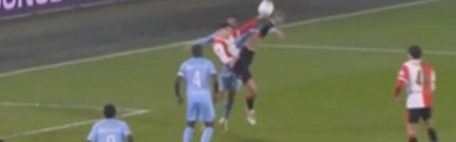 Ne pada nikada iver daleko od klade: Van Persijev sin postigao makazice o kojima se priča, ali je ipak tugovao