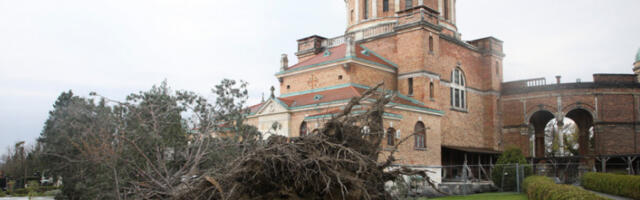 У Загребу забележен оркански удар ветра који се очекује једном у 100 година