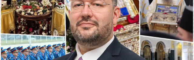 HOĆE DA VODE SRBIJU, A SIPAJU MRŽNJU NA CRKVU I VERNI NAROD: Antić o pojasu Presvete Bogorodice i uvredama blokaderske "elite" - Redovi ispred Hrama su TRIJUMF