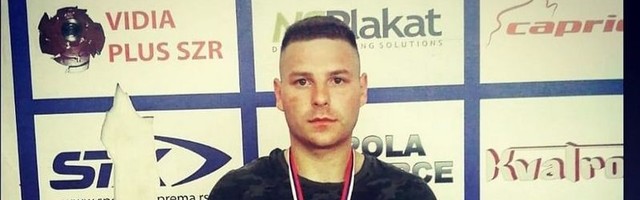 Nikola Mladenović iz Medveđe postao najbolji karate borac  u svojoj kategoriji u Srbiji