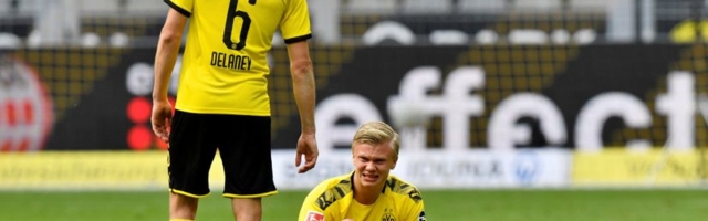 Sudija kog će navijači Dortmunda zamrzeti - nije svirao penal, povredio Halanda?!