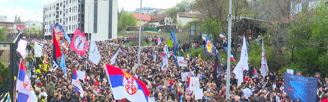 Ovako je protekao Protest ispred Informera