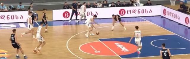 "Orlići" se bore za zlato : Srbija pregazila Sloveniju (VIDEO)