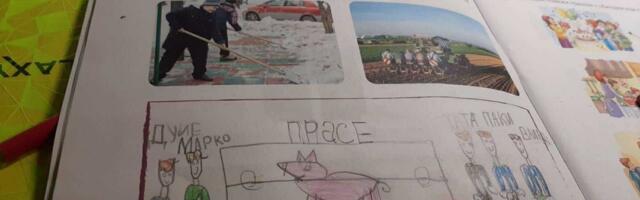 Domaći zadatak male Čačanke na temu “Živimo u naselju“ sve nasmejao
