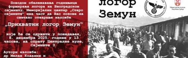 Kako je izgledao život u logoru na Sajmištu: U ponedeljak otvaranje zložbe koja prikazuje šta su Srbi trpeli