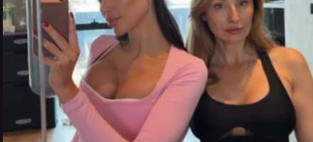 (FOTO) GLEDAJ MAJKU BIRAJ ĆERKU: Iva objavila sliku sa majkom: Sa golim stomakom i uskim helankama zapalile mreže