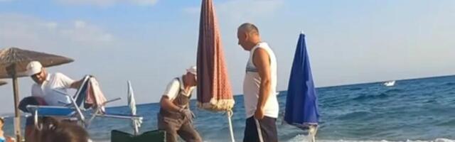 Hrvatski mediji podelili sumanut snimak iz Pefkohorija! Okačili kako Srbi rade 1 stvar, Grci ISTO poludeli (VIDEO)