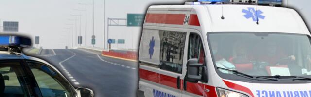 TEŠKA SAOBRAĆAJKA KOD ORLOVAČE! Delovi automobila rasuti po putu, opšti haos! (FOTO)