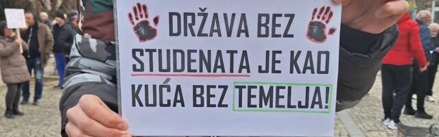 Studenti u blokadi: Vlast izaziva građanski rat
