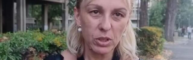Dijana Hrka na protestu u NS: "Da i mi dočekamo pravdu" (VIDEO)
