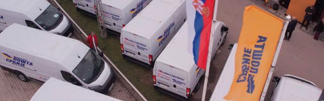 U Preljini predstavljena nova vozila za Poštu Srbije