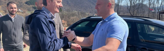 Глишић посетио село Зарожје код Бајине Баште