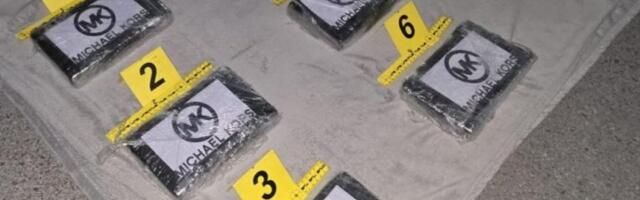 ZAPLENO 6 KILOGRAMA "MAJKL KORS" KOKAINA! Policija zaustavila muškarca iz Temerina, pa na zadnjem sedištu pronašla torbu sa OVIM! (FOTO)