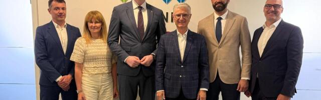 Tomašević i Bojović u poseti Olimpijskom komitetu Slovenije