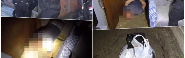 POLICIJA, LEZI DOLE! RUKE NA LEĐA! Pogledajte kako hapsi UKP! Beograđaninu u zakopanom buretu našli drogu vrednu 350.000 evra (FOTO/VIDEO)