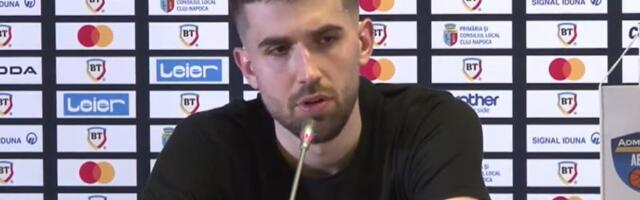 Igrao u Partizanu kod Željka Obradovića, košarkaš Kluža se javio posle spektakla: "Hvala navijačima"