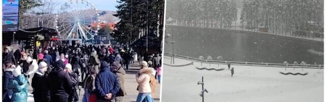 OVAJ SNEG SE NE ŠALI! POGLEDAJTE ZLATIBOR PRE 2 DANA I DANAS?! U Srbiju stiže i do 20 cm novog snega, na planinama i više! (FOTO)