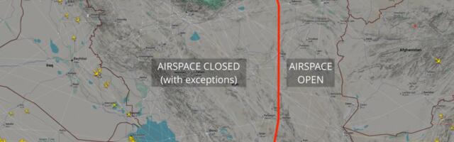 Iran delimično otvorio vazdušni prostor: Prvi letovi već koriste istočne rute