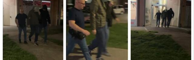 Najnoviji snimak! Ovako je uhapšen Lado Jovović, zaverenik iz Novog Sada!