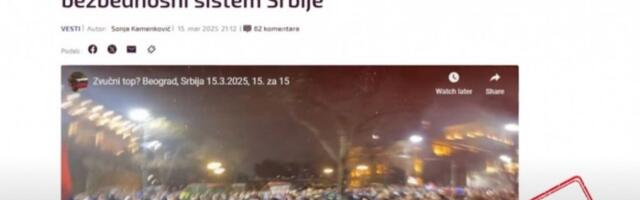 AFERA "ZVUČNI TOP" SEGMENT PRLjAVE KAMPANjE (VIDEO)