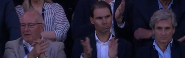 Nadal navija za Alkarasa i baš nije srećan! /VIDEO/