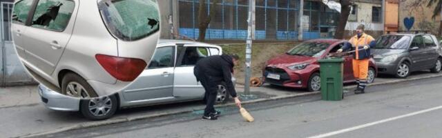 PRVI SNIMCI I SLIKE HORORA S KARABURME! Stanari izašli na ulicu, čiste srču i lop posle eksplozije