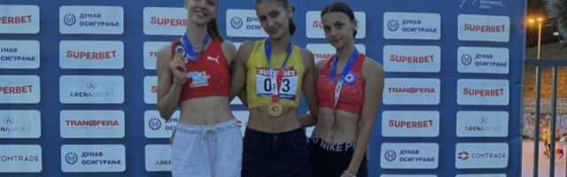 Atletičari Radničkog doneli bronzu sa Prvenstva Srbije za starije juniore