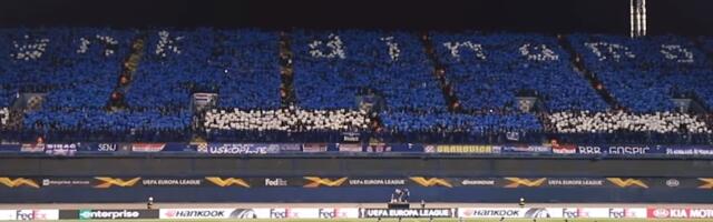 Dižu se tenzije u Hrvatskoj: Bed Blu Bojsi razvili veliki transparent protiv Vladimira Putina