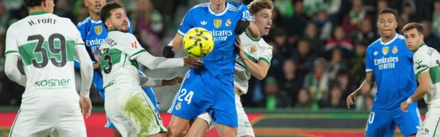 Real Madrid ponovo kiksnuo: Elće u drami uzeo bod, Madriđani drugo kolo u nizu odigrali nerešeno