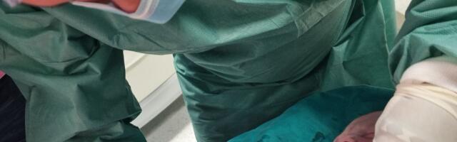 Prvi put otac prisustvovao porođaju u bolnici u Leskovcu