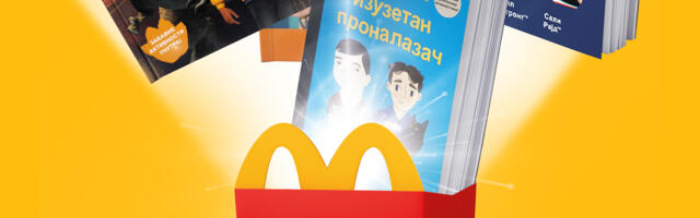 McDonald’s obeležava Svetski dan knjige donacijom i poklanjanjem knjiga uz Happy Meal