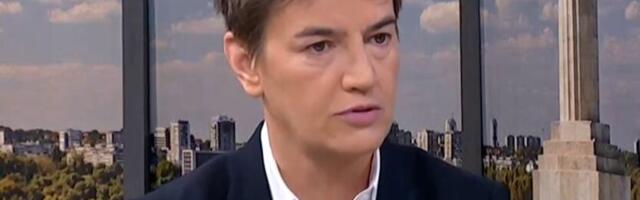 "ZA N1, DANAS I NOVU S RAZGOVOR VUČIĆA SA FON DER LAJEN NIJE VEST" Brnabić: Objaviće je zakopanu ispod vesti o uticaju obilnih kiša na bubamare