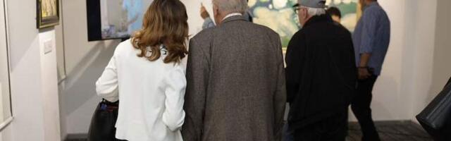 Otvorena izložba slika posvećena velikanu makedonske umetnosti Petru Mazevu u mts Dvorani