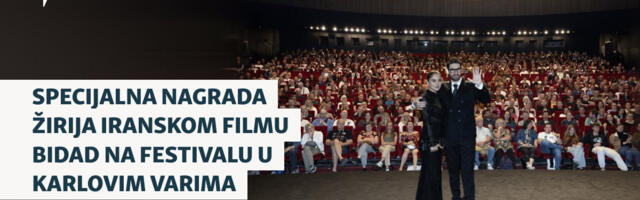 Specijalna nagrada žirija iranskom filmu Bidad na festivalu u Karlovim Varima