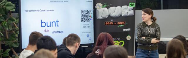 DUK festival: Iz radionice “Sloboda kao nasleđe“ do ideje za novi mural u Čačku