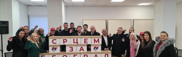 Dveri i Gojkovićev deo POKS predali listu za Beograd